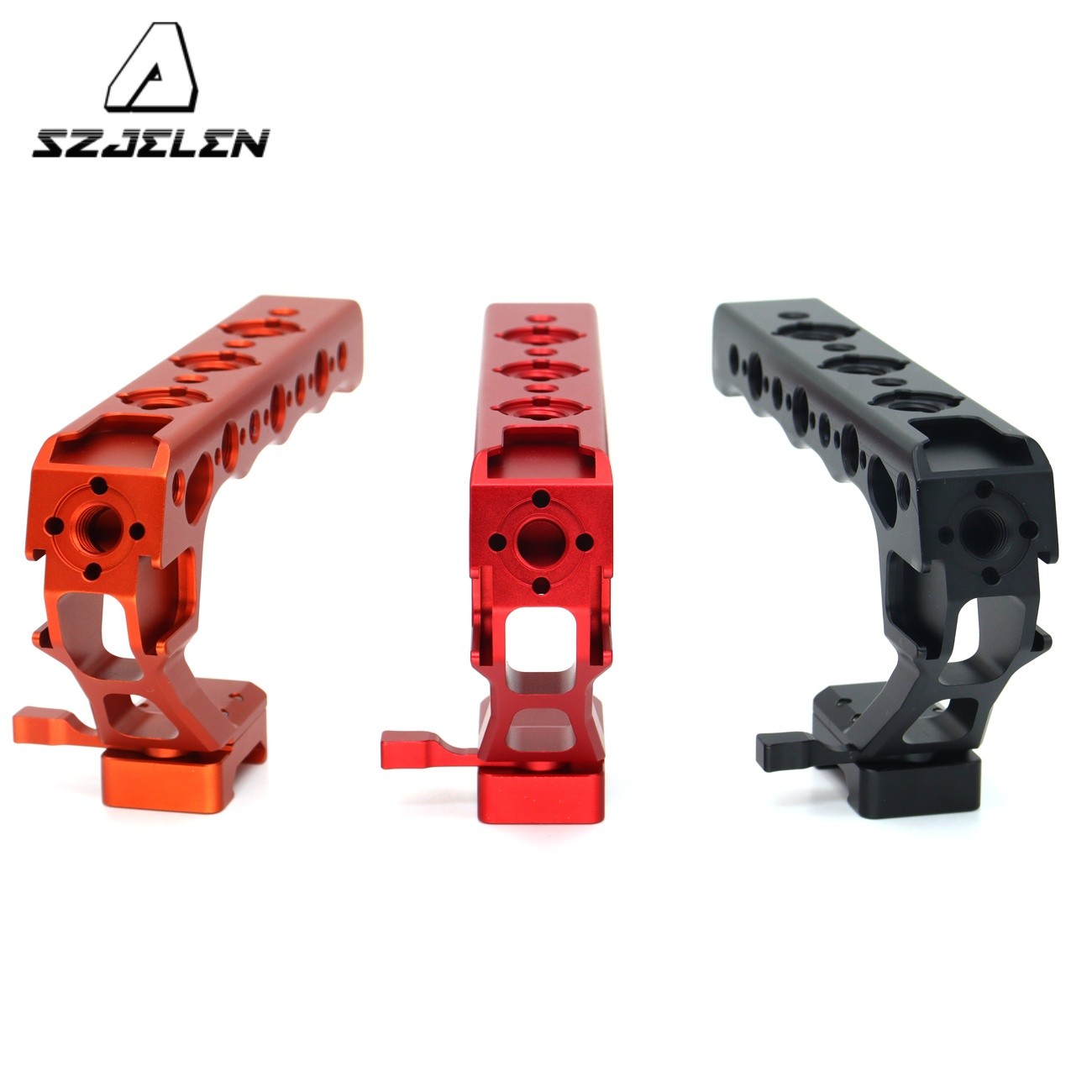 Top Handle with Quick Release NATO Grip with NATO Rail for DSLR Camera Cage