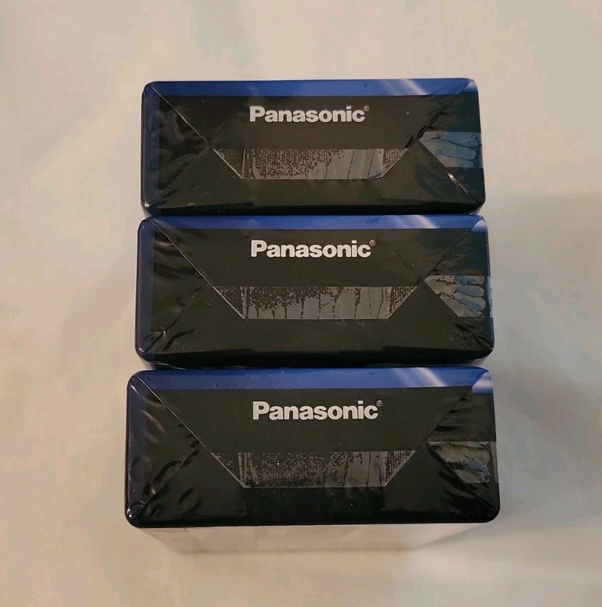 VTGPanasonic VHS-C TC-30 Super High Grade Recordable Camcorder Tape 90Min Lot 3