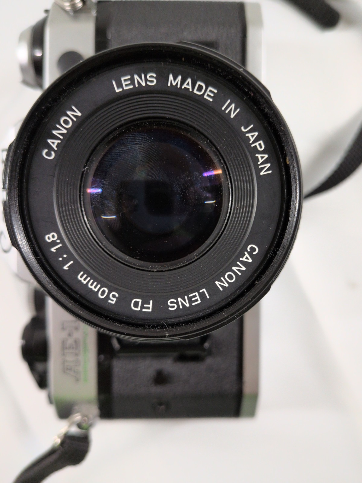 Canon AE-1 Program Film Camera w/50mm 1.8 Lens Tested Working