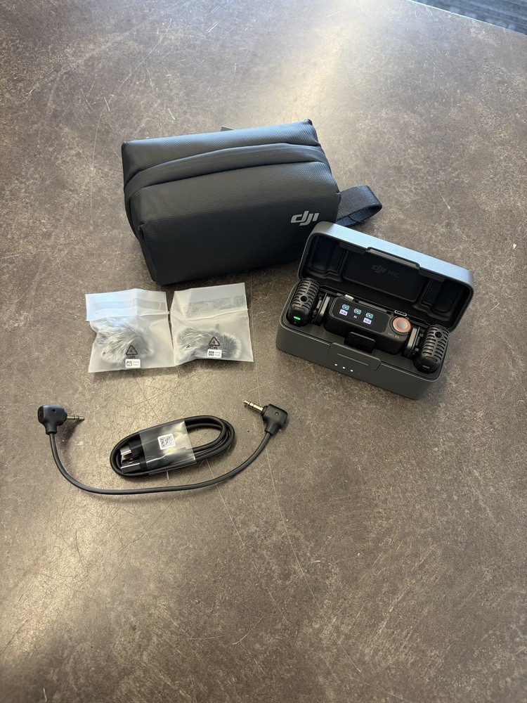 DJI-MIC 2 WIRELESS OMNIDIRECTIONAL MICROPHONE SYSTEM – BLACK
