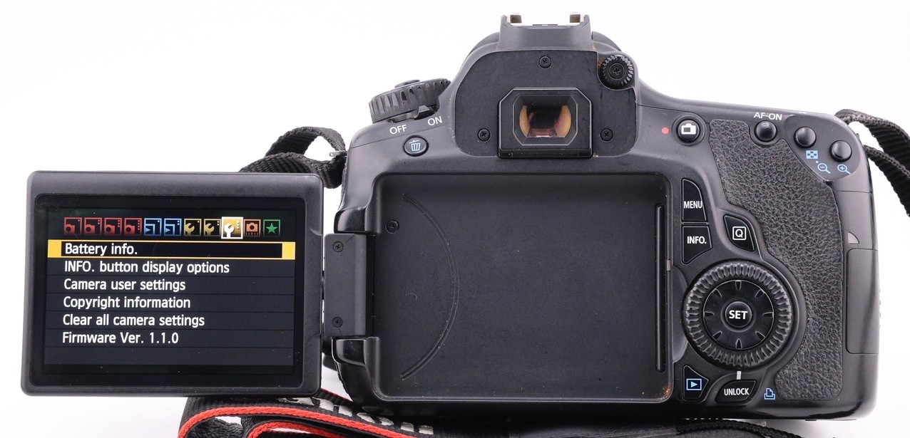 Excellent! Tested working! Shutter only 1.5K (2%)! Canon EOS 60D camera body