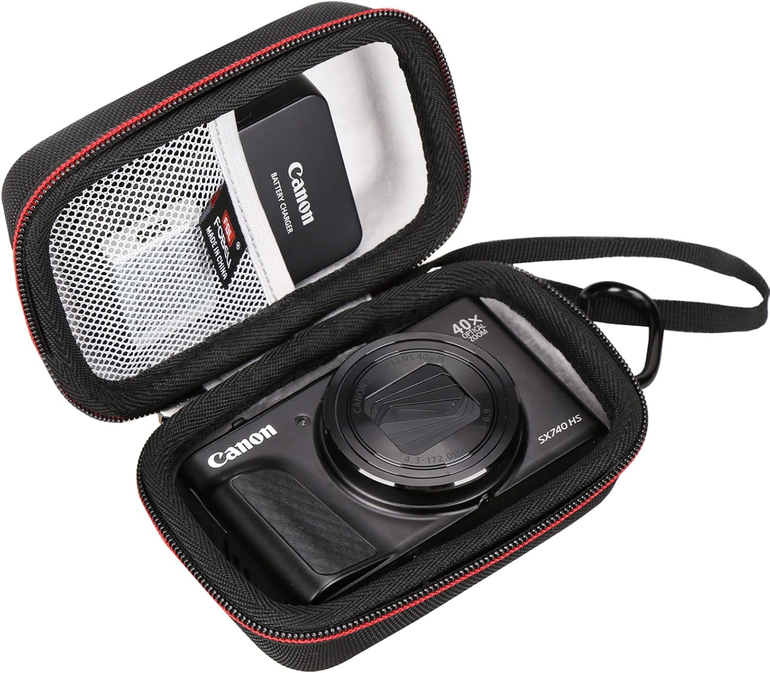 EVA Hard Travel Carrying Case for Canon Powershot SX740/ SX730/ SX720/ SX620/ G7
