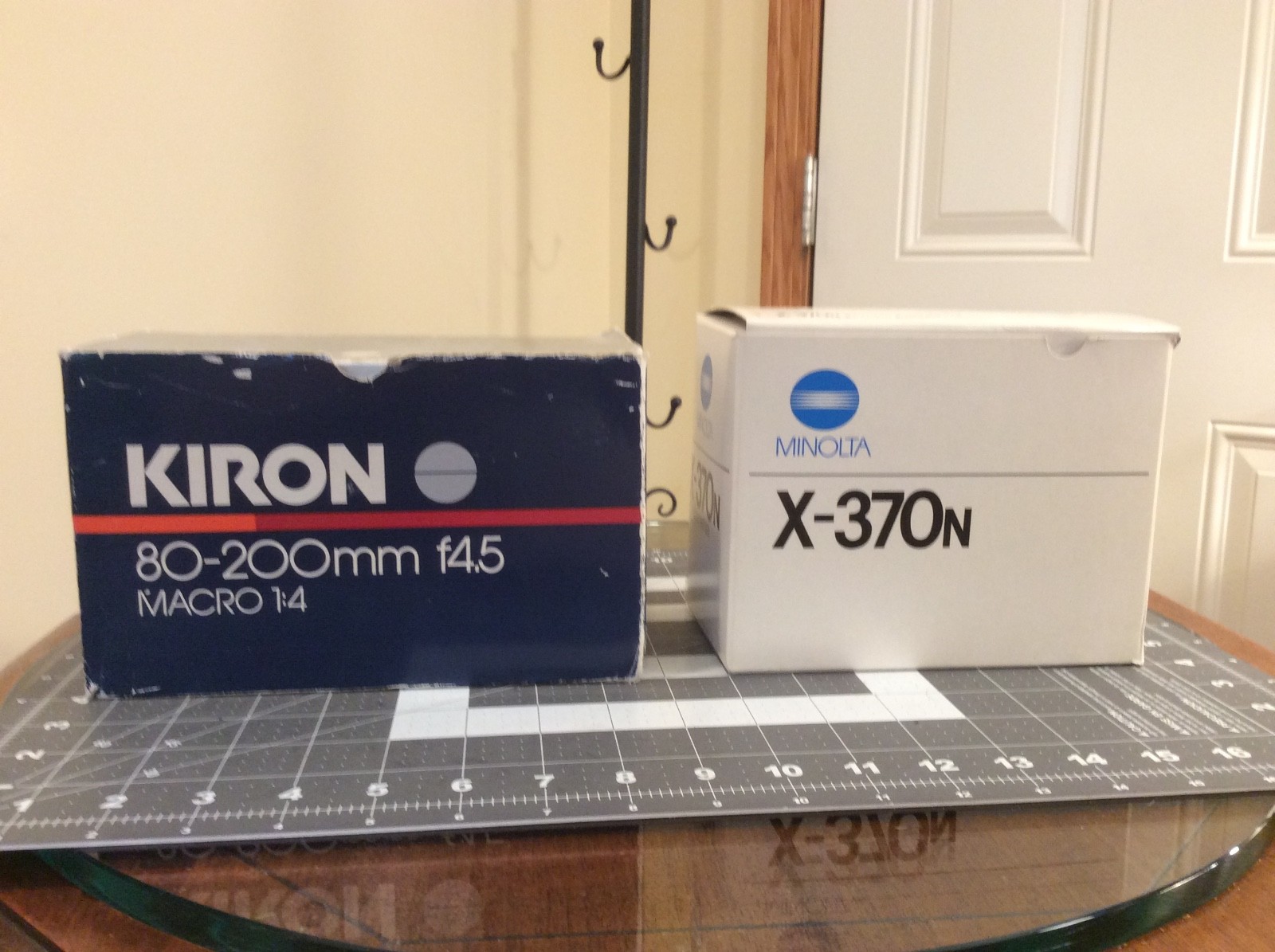 MINOLTA X-370N SLR 35mm Camera Body (for Parts) with Kiron Macro Zoom Lens