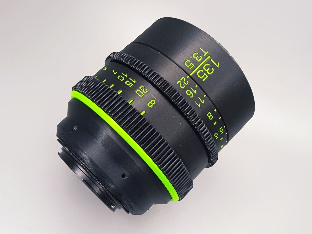 Rehouse ANAMORPHIC Jupiter-37 3.5/135 Cine Mod Vintage Lens Canon EF mount 💙💛