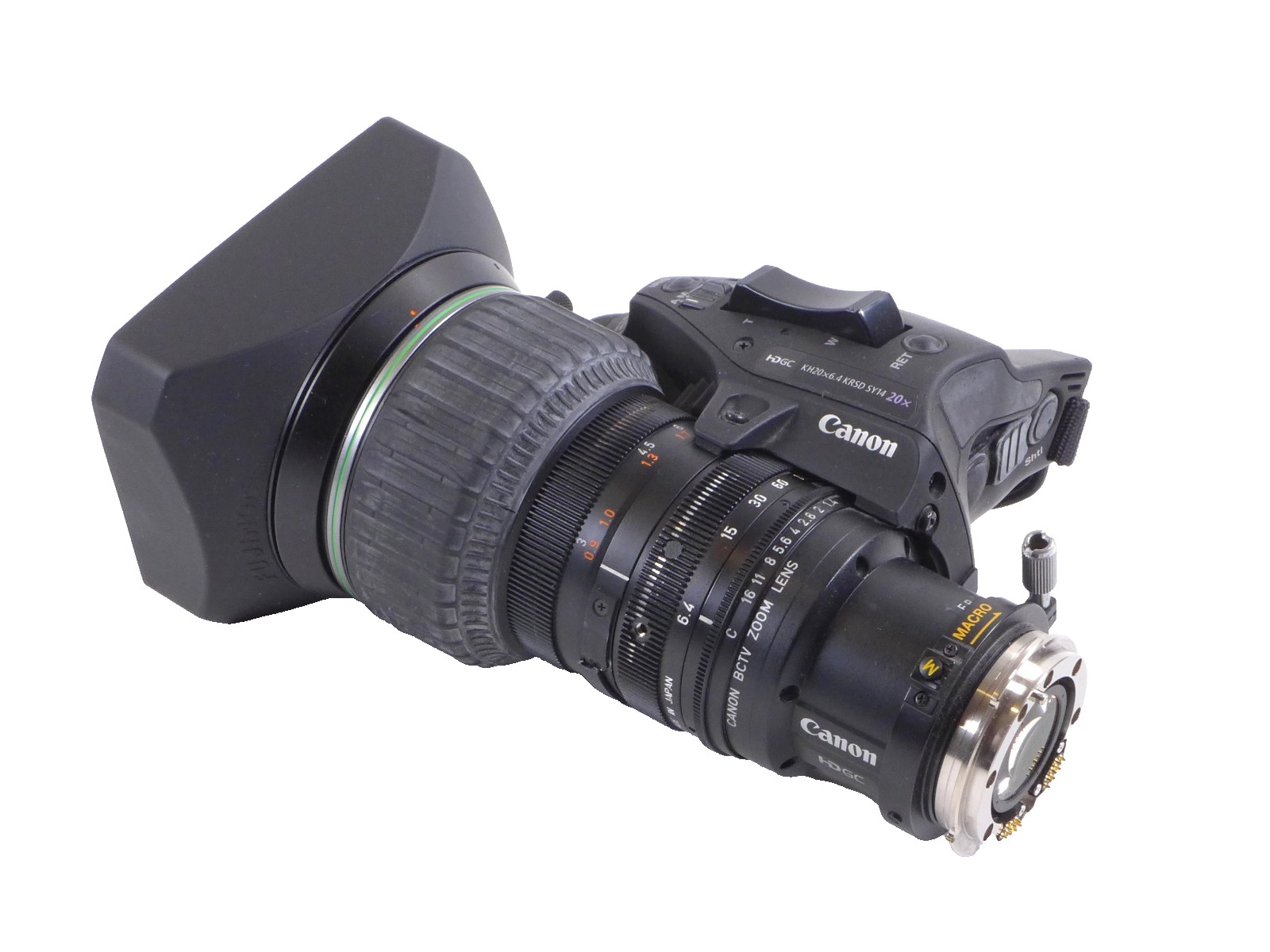 Canon KH20X6.4KRS SY14 1/2” HD lens for Sony PMW-EX3 PMW-320