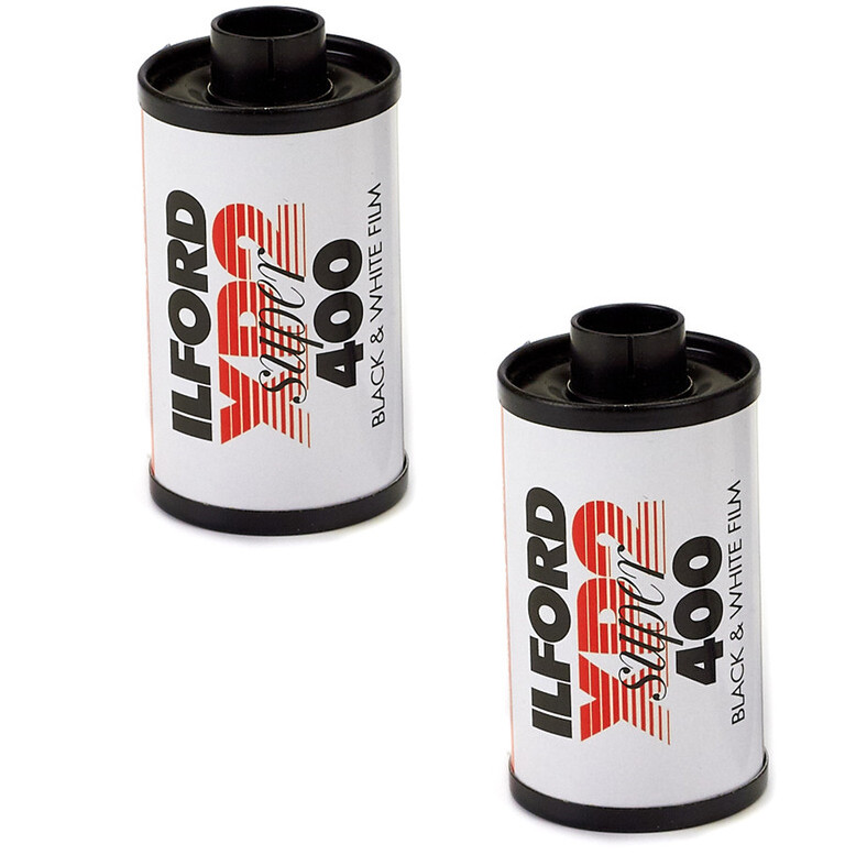 2 pack Ilford XP2 Super – Black & white print film 135 (35 mm) ISO 400 36