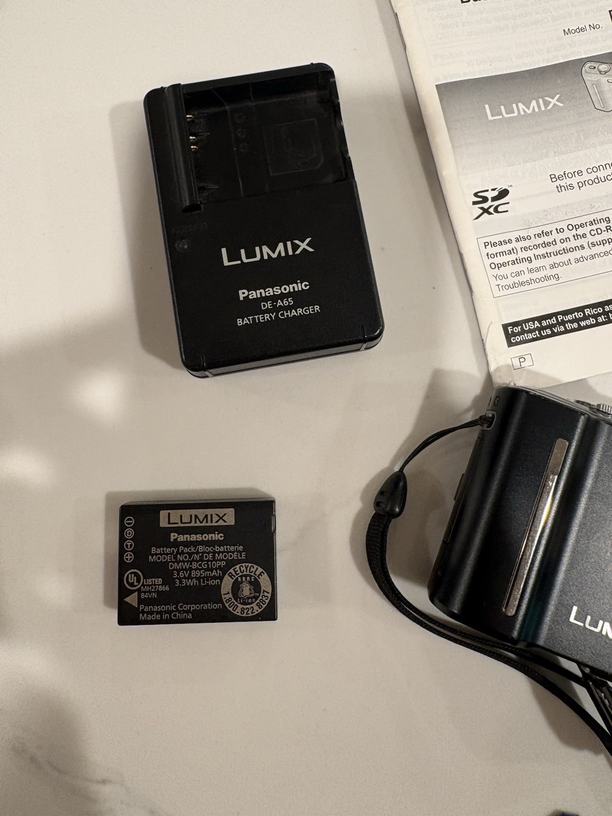 Panasonic LUMIX DMC-ZS6 Compact Camera 14.1MP 12x Zoom Black Stereo Mic