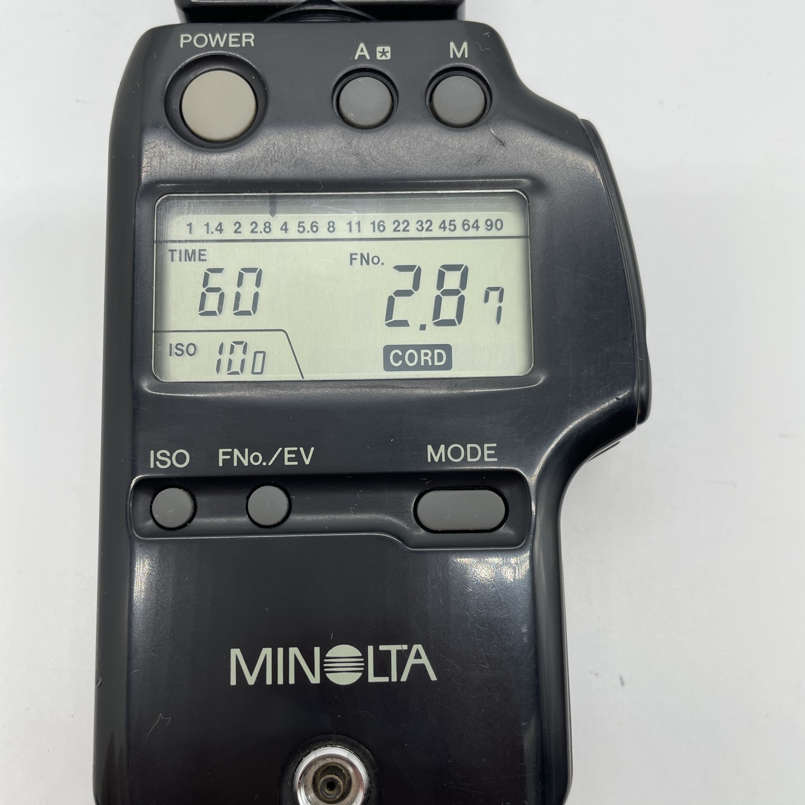 Minolta Auto Meter IVF Flash Incident Light Exposure Meter for Film Photography