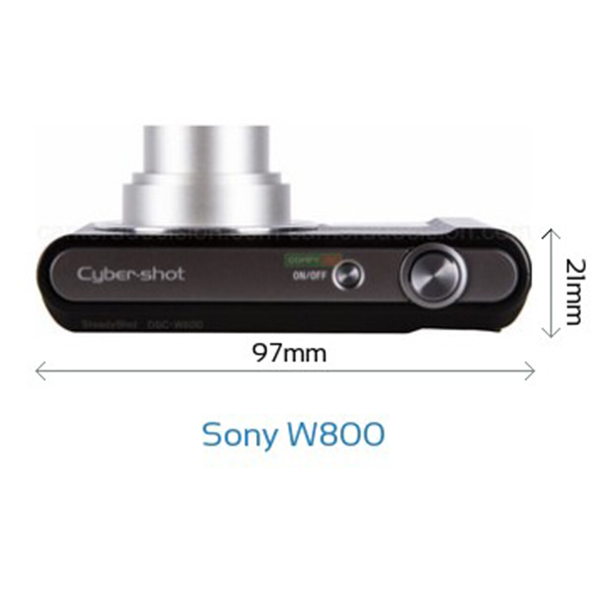 Sony Cyber-shot DSC-W800 20.1 MP 5x Optical Zoom Digital Camera with Accessories
