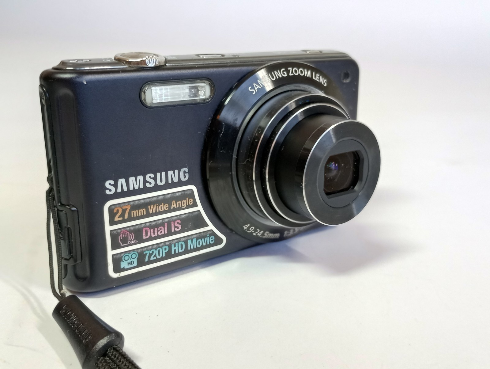 Samsung TL110 Digital Camera Tested & Works w/Charger Battery & 2GB Card
