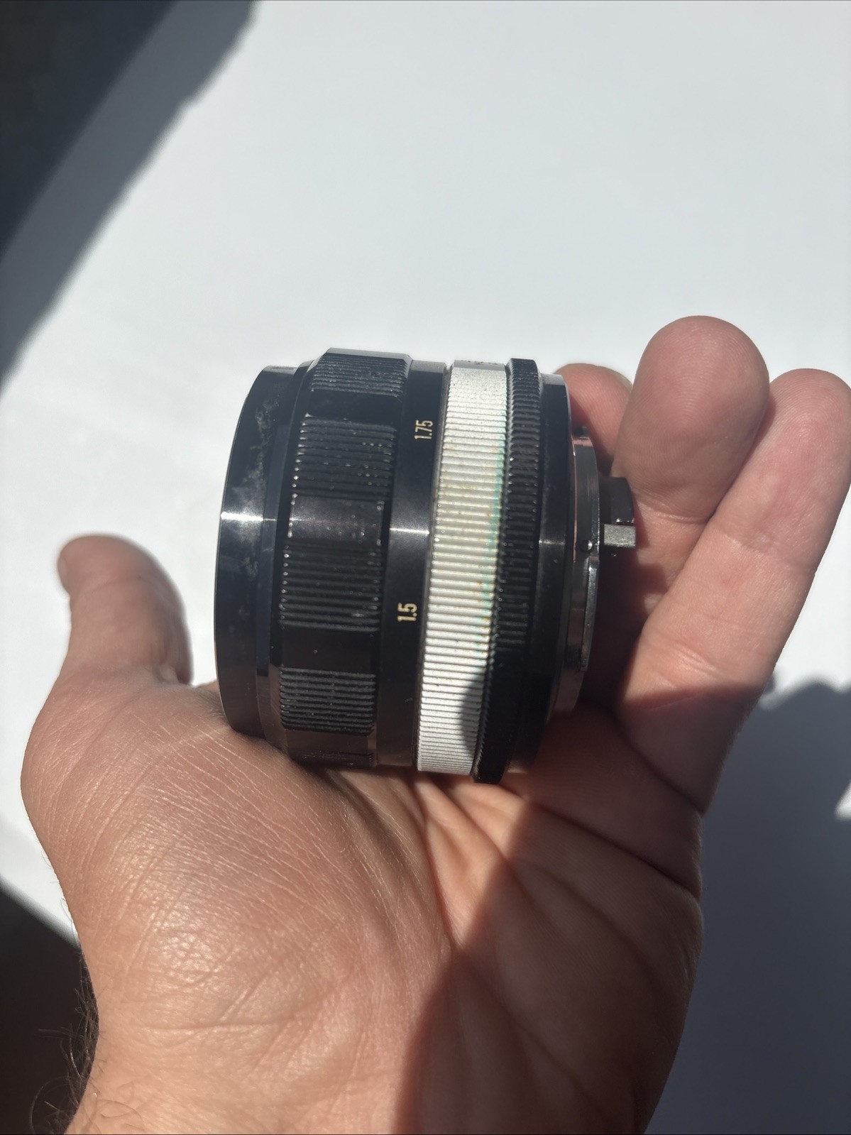 Konica Hexanon 1:1.4 F=57mm Camera Lens Made in Japan