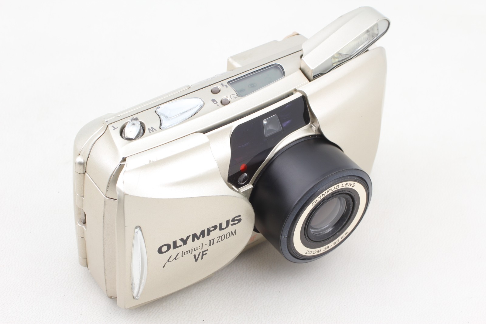 [Exc+4] Olympus mju μ II Zoom VF Point & Shoot 35mm Film Camera From JAPAN