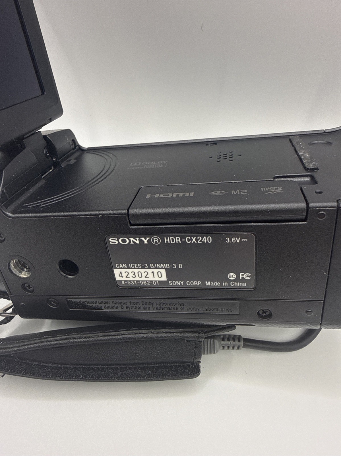 Sony HDRCX240 HD Video Recording Handycam