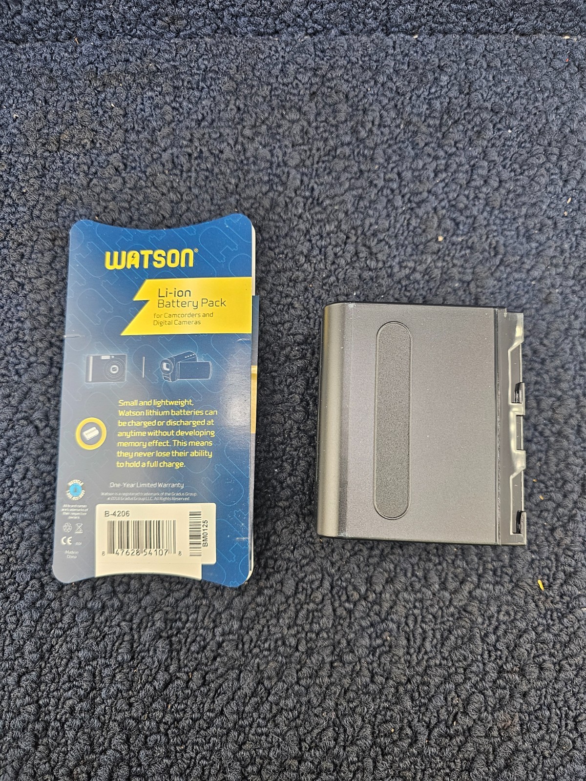 Watson B-4206 Li-Ion Battery Pack 7.4V 7800mAh Sony NP-F930 F950 F960 F970 F975