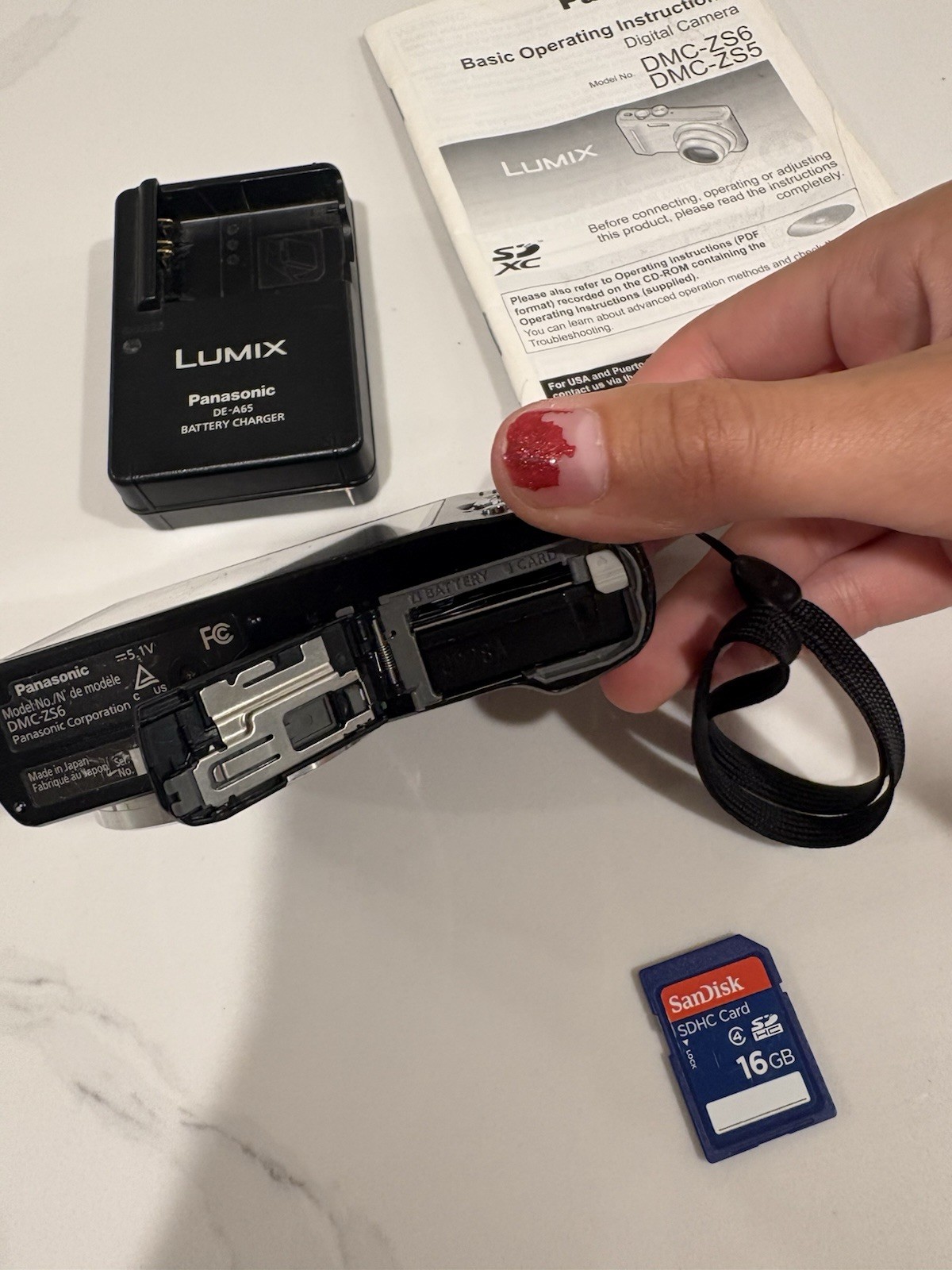 Panasonic LUMIX DMC-ZS6 Compact Camera 14.1MP 12x Zoom Black Stereo Mic