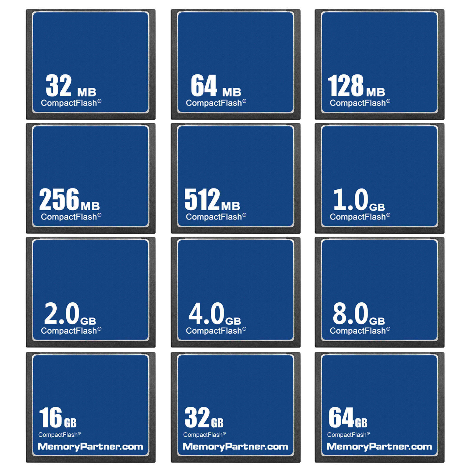 INDMEM 32MB-64GB Compact Flash Card CF Memory Card For Camera MP3 Video