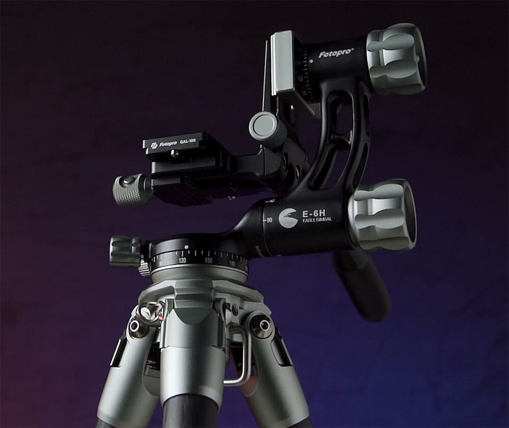 OPEN BOX, Fotopro E-6H Eagle Series Gimbal Head for tripod