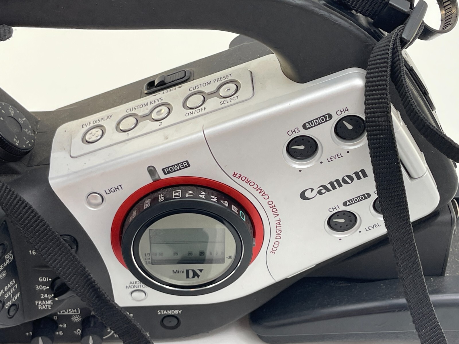 Canon XL2 Standard Definition 3CCD MiniDV Camcorder Camera AS IS for parts only