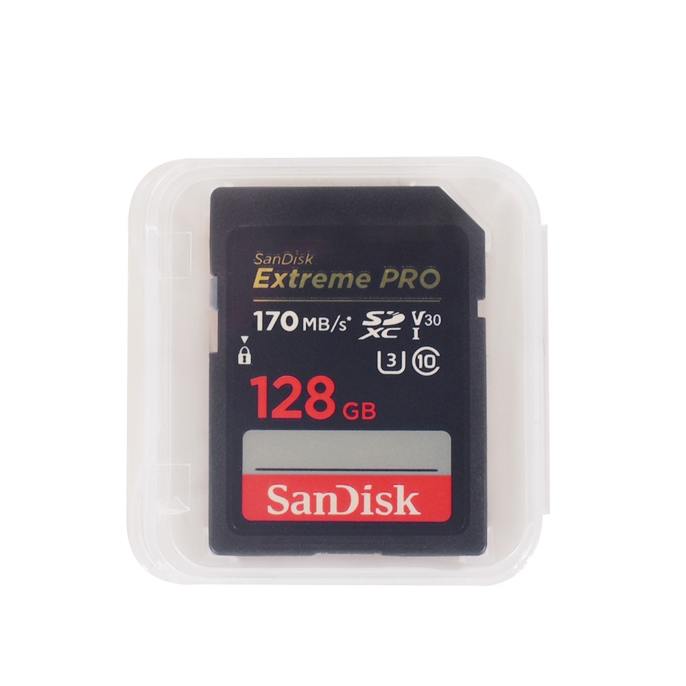Sandisk Extreme Pro 128GB SD Card 170MB/s UHS-I SDXC Memory Card