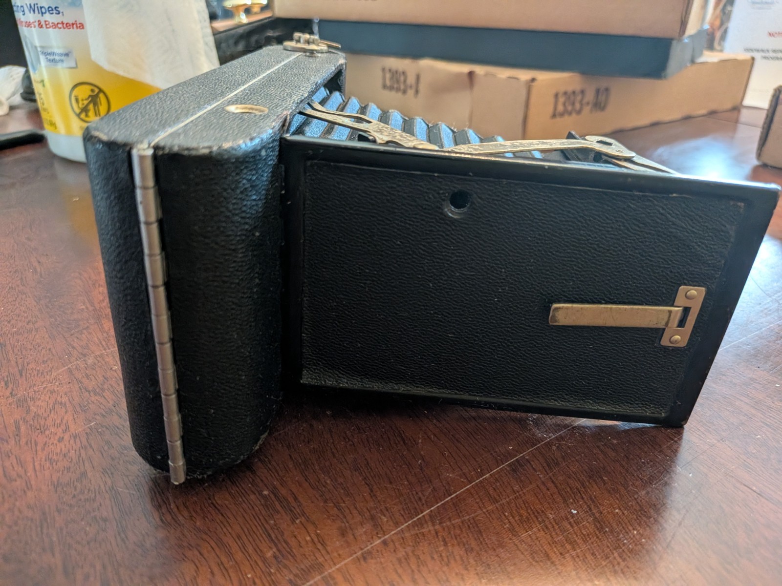 Kodak Six Six-16 Vintage Folding Bellows Camera, 6×9 Format, Black