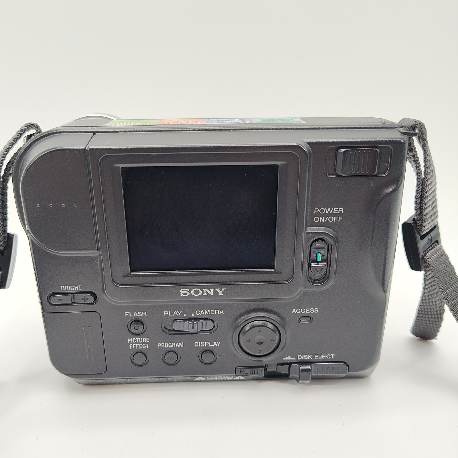 Sony Mavica MVC-FD73 0.4MP Digital Camera w/Battery 10x Optical Zoom – UNTESTED