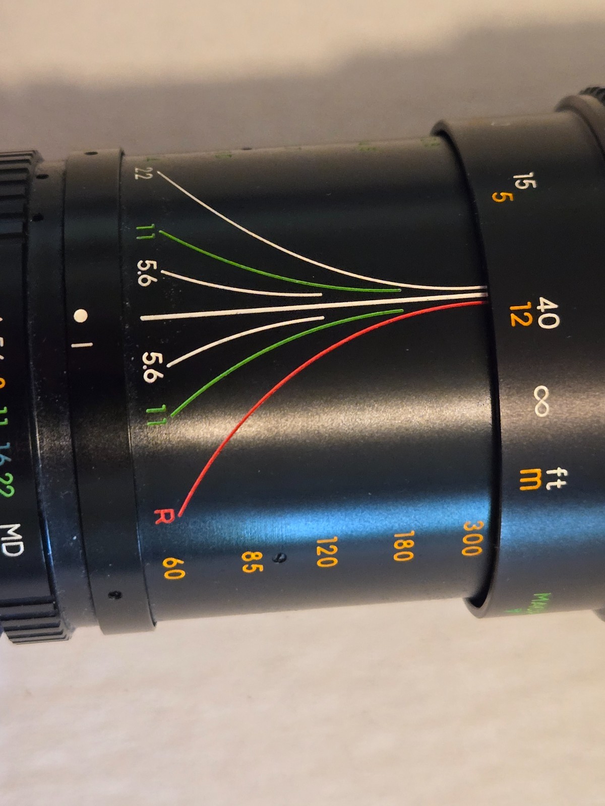 Minolta Sears 60-300mm f/4.0-5.6 MC mount manual focus telephoto zoom lens