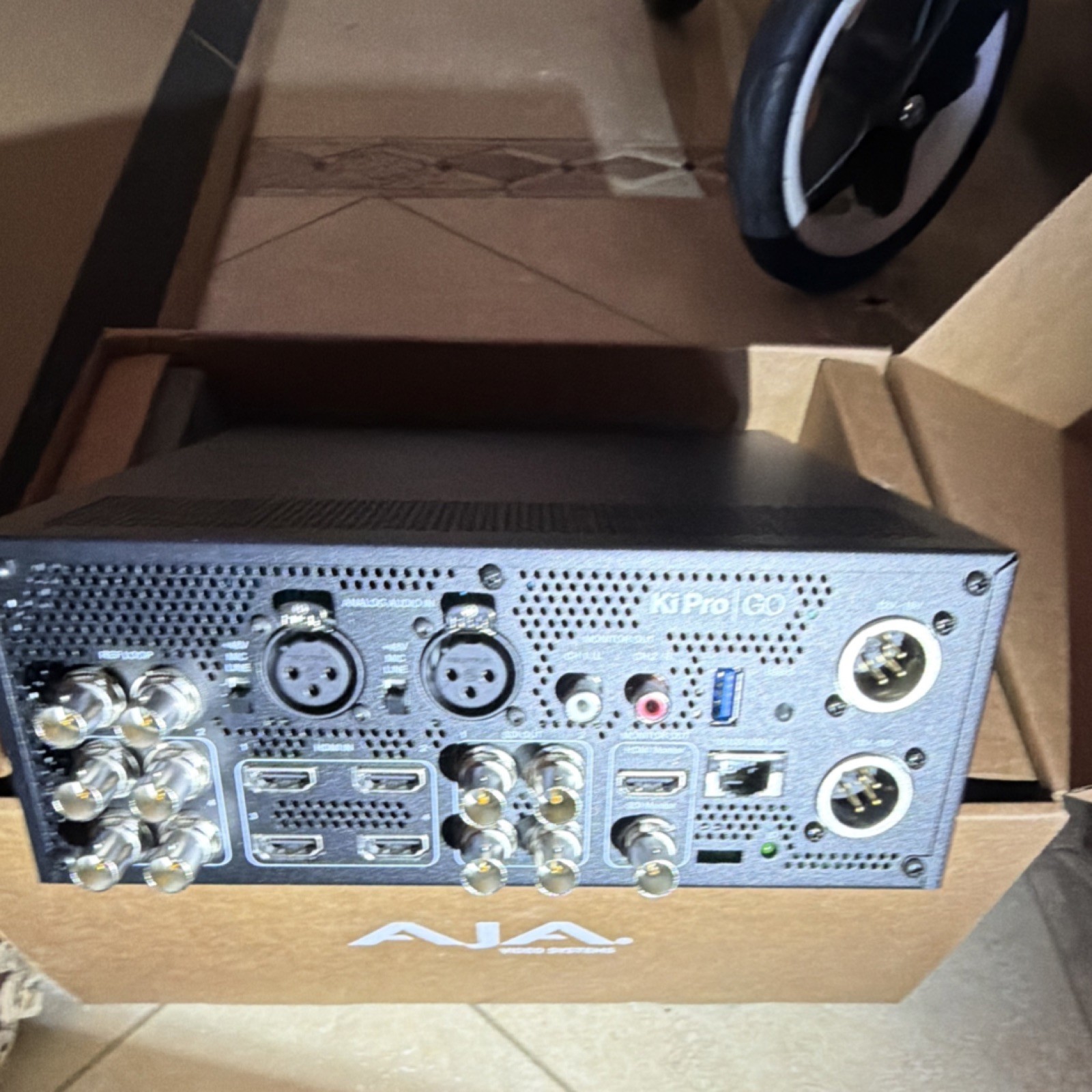 AJA Ki Pro GO Multi-Channel H.264 Recorder HDMI SDI USB Rack-Mount KI-PRO-GO-R0