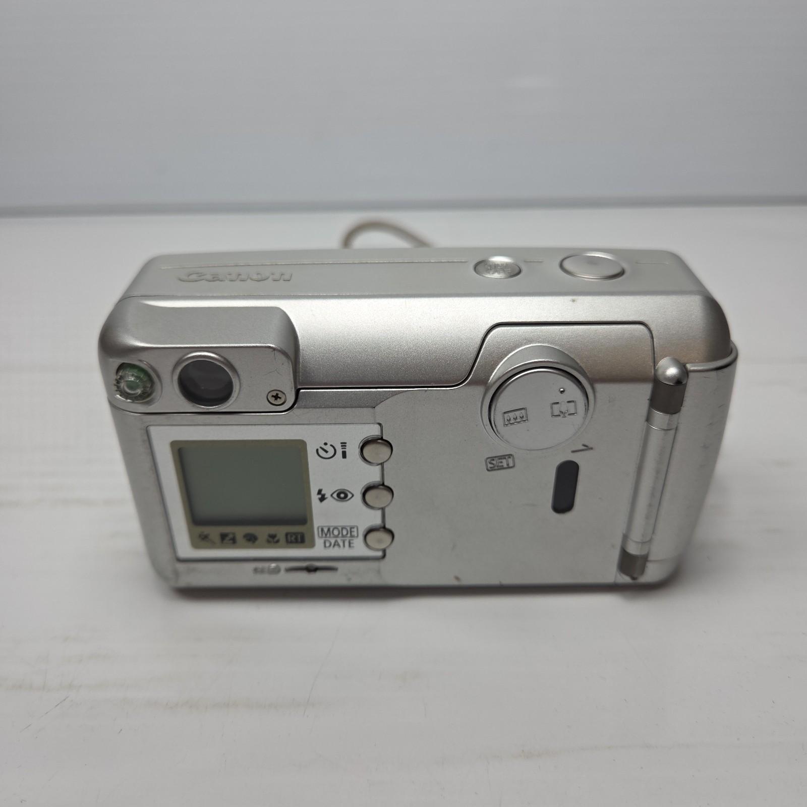 Canon Sure Shot Z180u Date 35mm Film Point and Shoot Camera Silver Tested