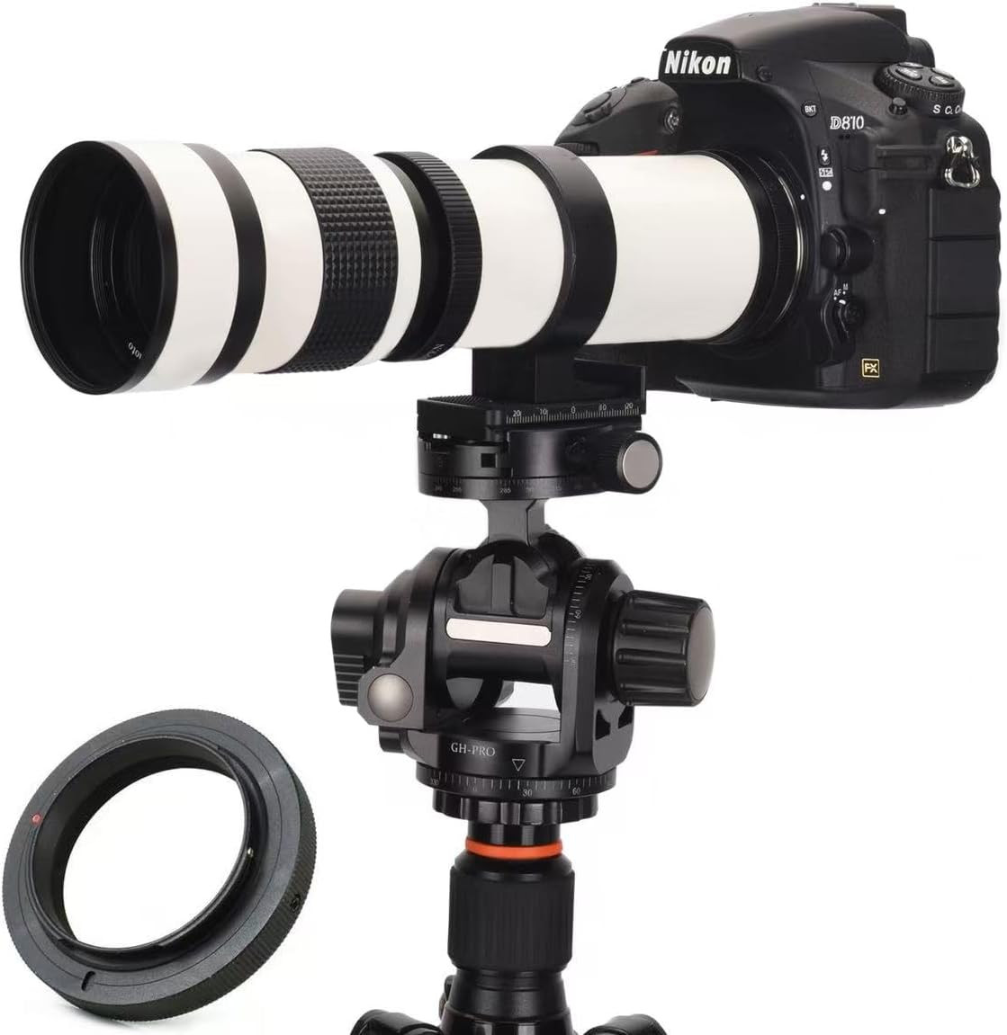 420–800mm Telephoto Zoom Lens MF for Canon EOS Rebel T8i T7i T7 T6 T5 T4i T3i