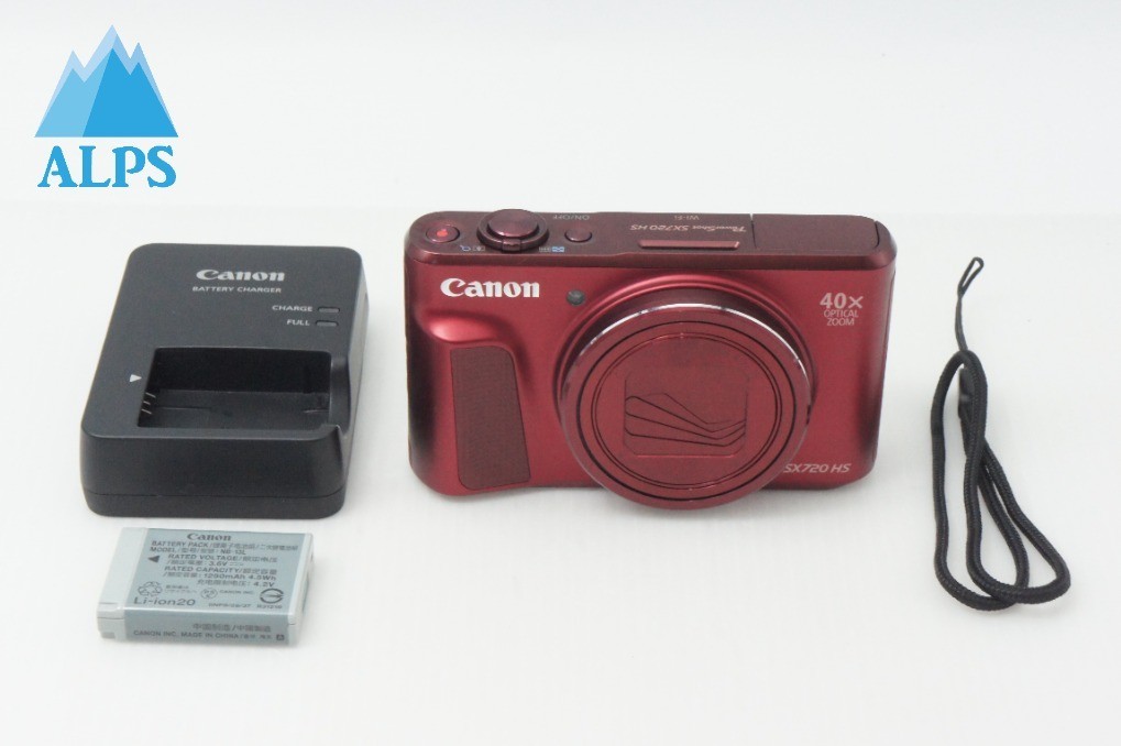 [Mint] Canon PowerShot SX720 HS 20.3MP Compact Digital Camera Red #260626ao