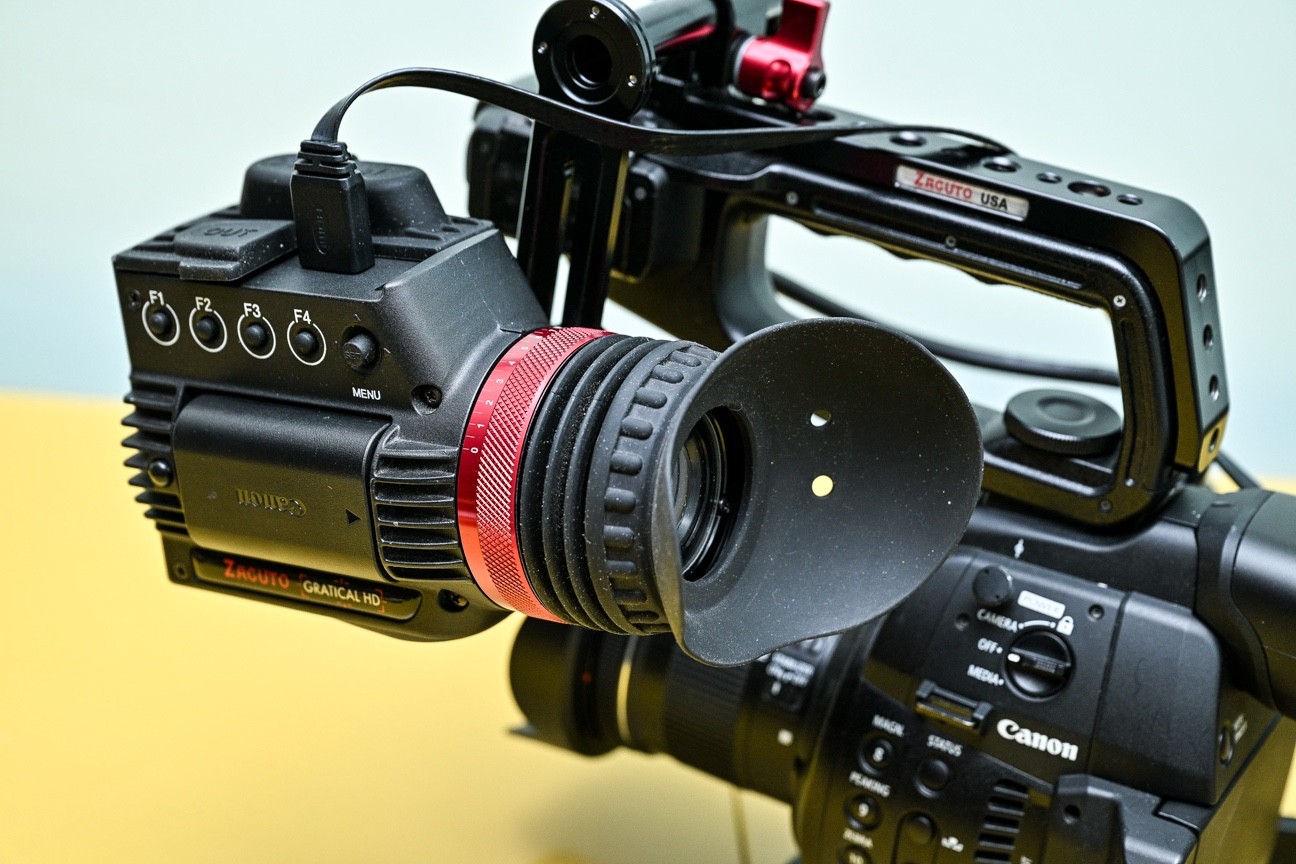 Zacuto Gratical HD Micro-OLED Electronic Viewfinder w/ Mount and Batteries
