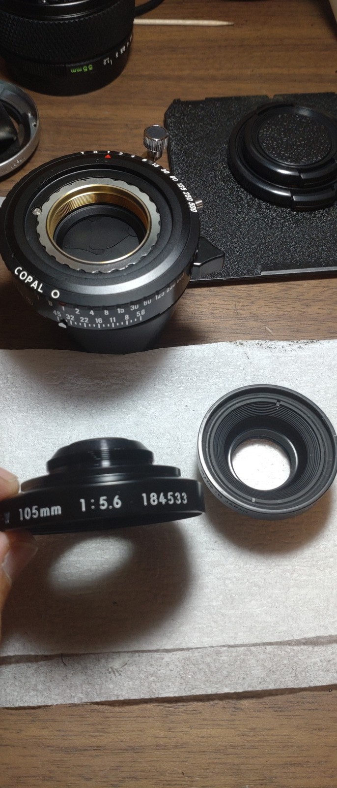 “SIC” CLA’d [TOP MINT] Nikon Nikkor W 105mm F/5.6 S Lens Large Format 4×5 JAPAN