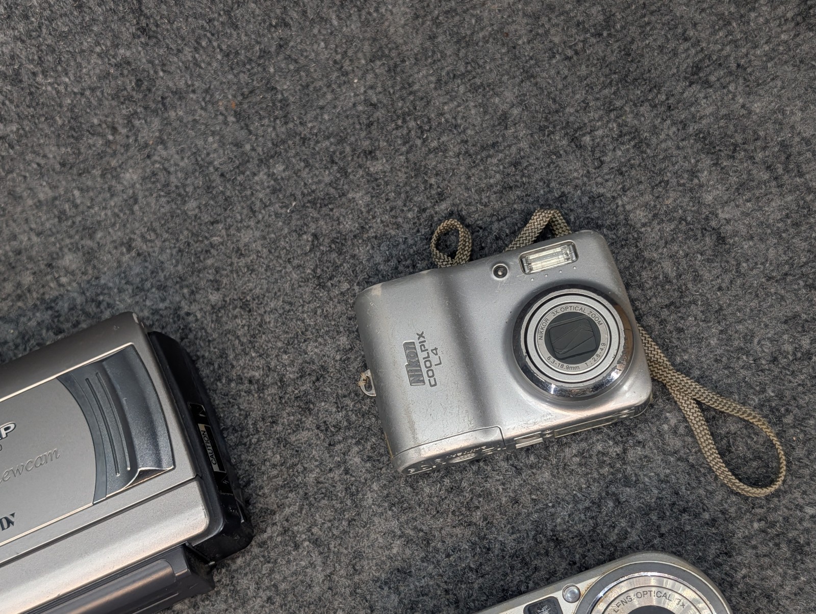 Damaged Vintage Camera Camcorder Lot AS-IS Parts Repair