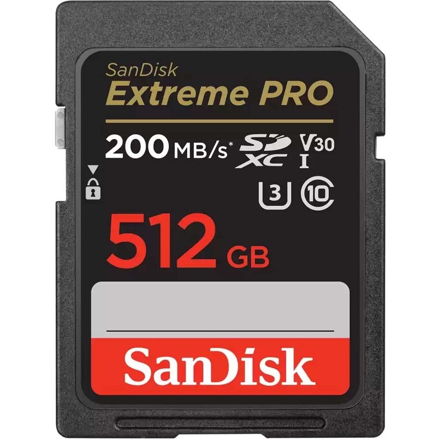 SanDisk Extreme PRO 512 GB Class 3/UHS-I (U3) V30 SDXC (sdsdxxd512gancin)
