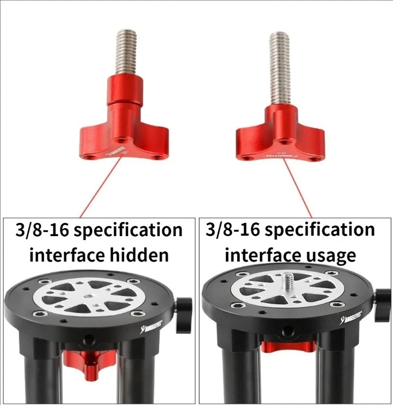 Quick-Release Height Extension Section for ZWO Harmonic Drive Equatorial Mounts
