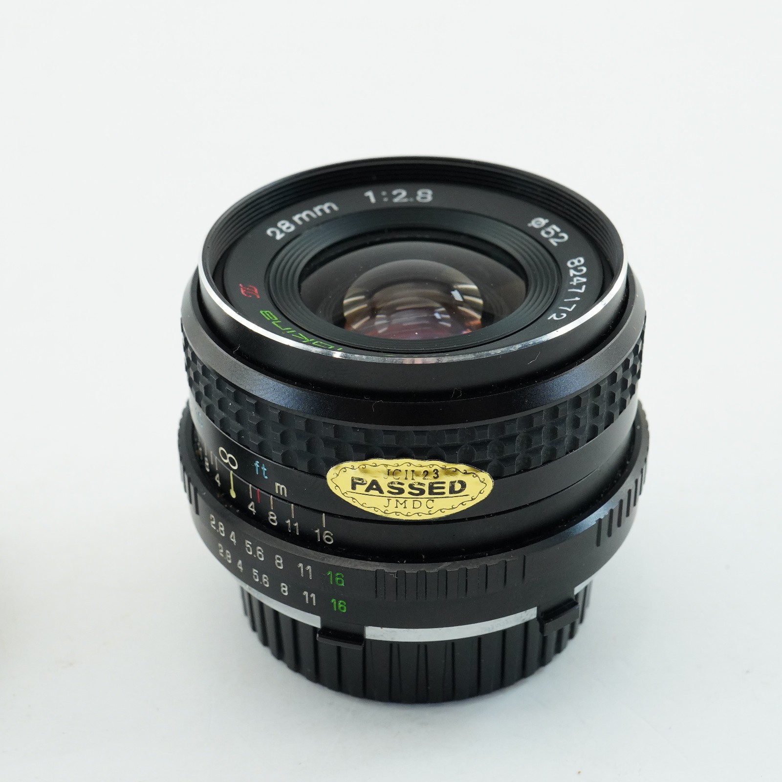 Tokina RMC 28mm f/2.8 Wide Angle Manual Lens 52mm Filter 8247172 Minolta M/MD