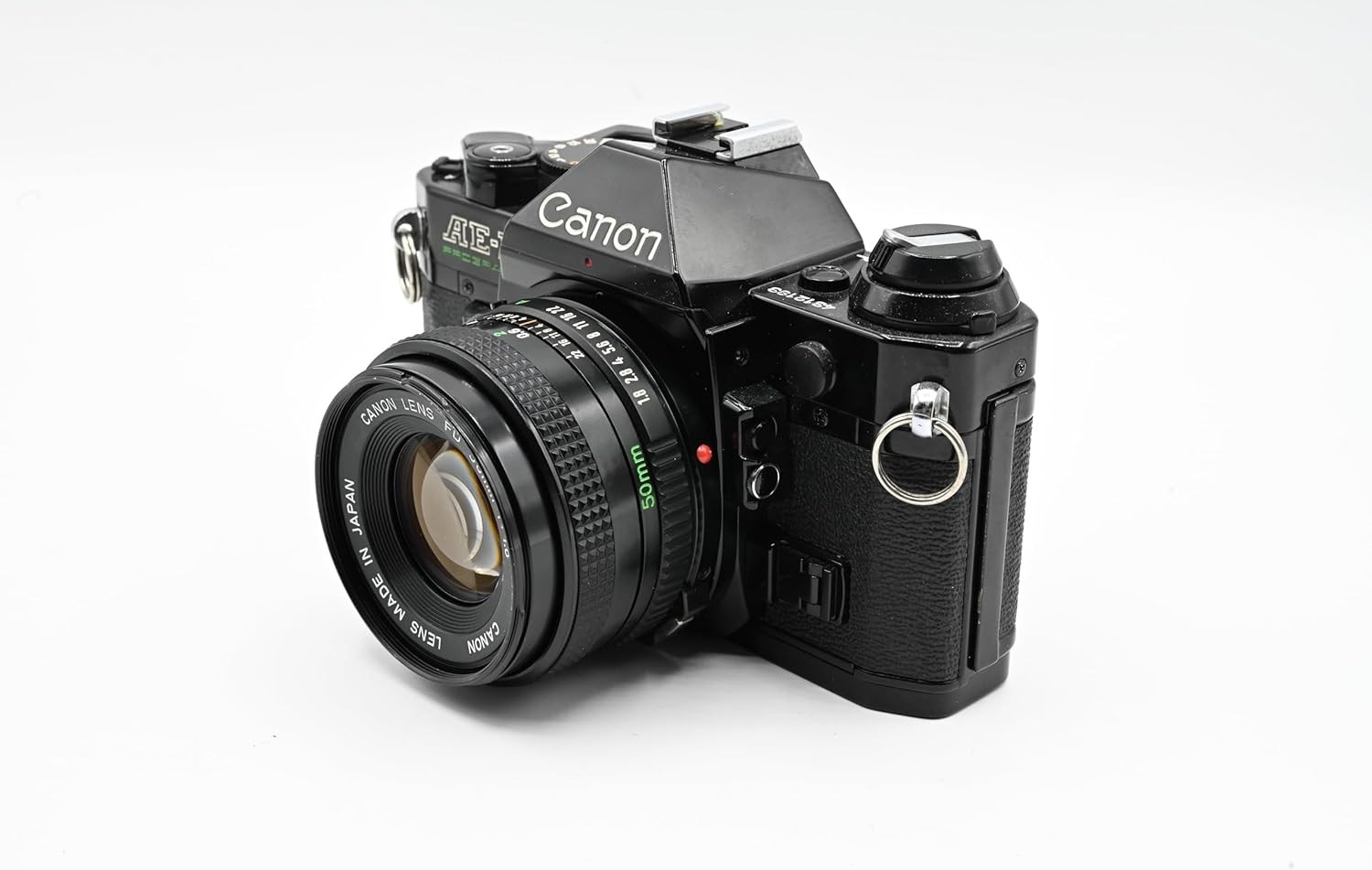 Canon AE-1 Program 35mm SLR Film Camera w/ 50mm f/1.8 FD Lens – WORKING PERFECT