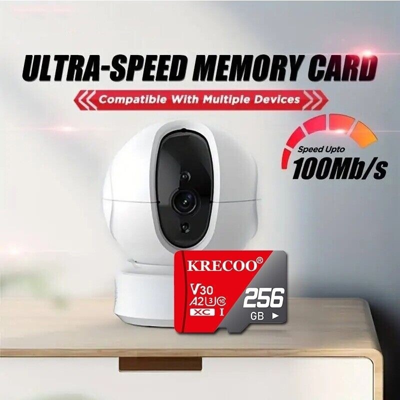 High Speed Micro SD 2TB Memory Card UHS-I U3 V30 4K for GoPro & Drone Flash lot