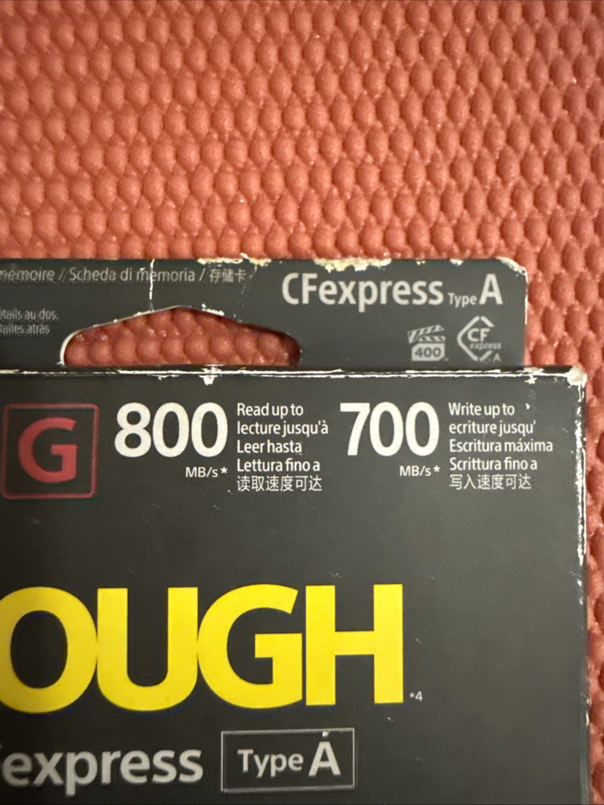 Sony TOUGH CFexpress Type A 160GB Memory Card Used