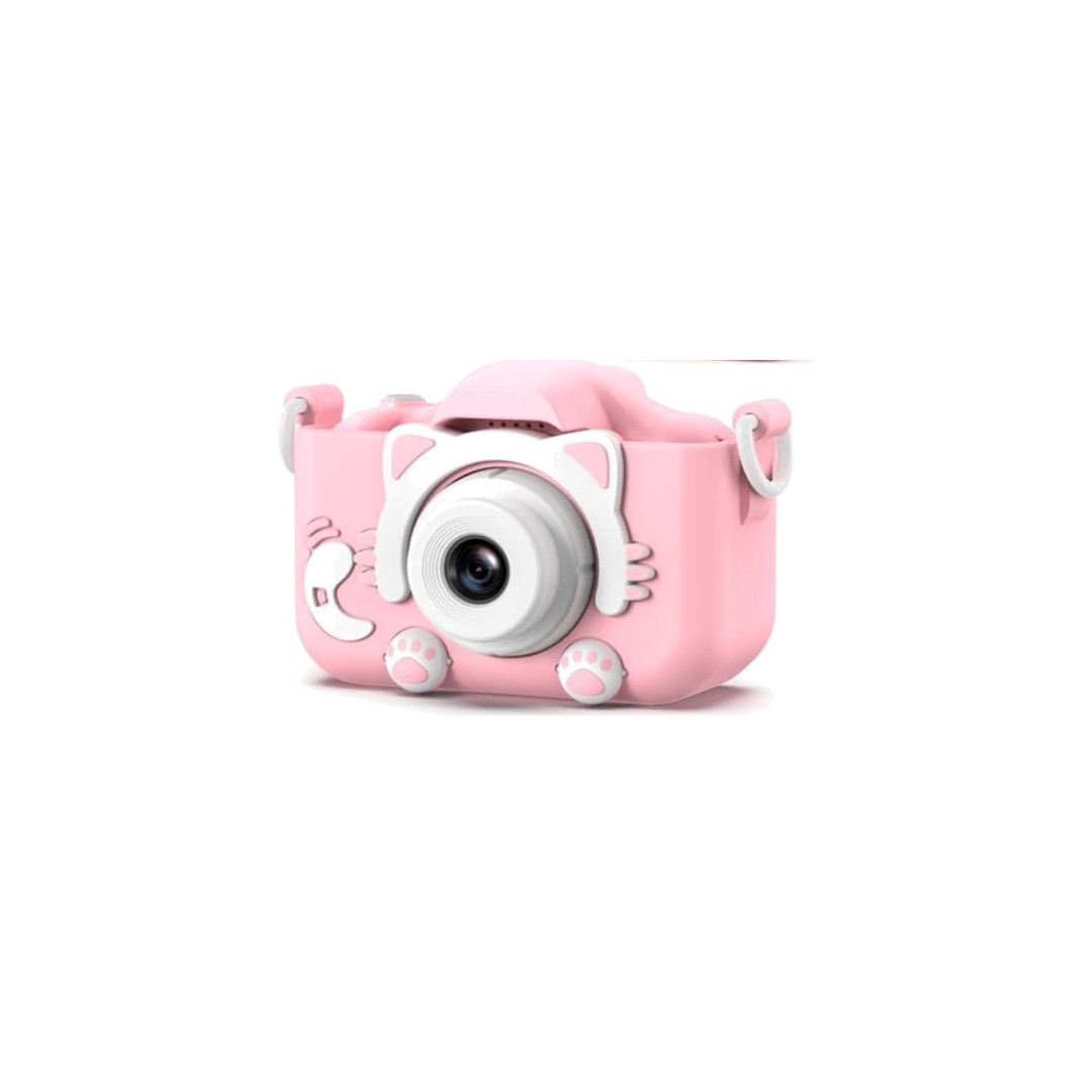Kids Camera Digital Video Toy 3-8 Years HD w/ 64GB SD Card Gift