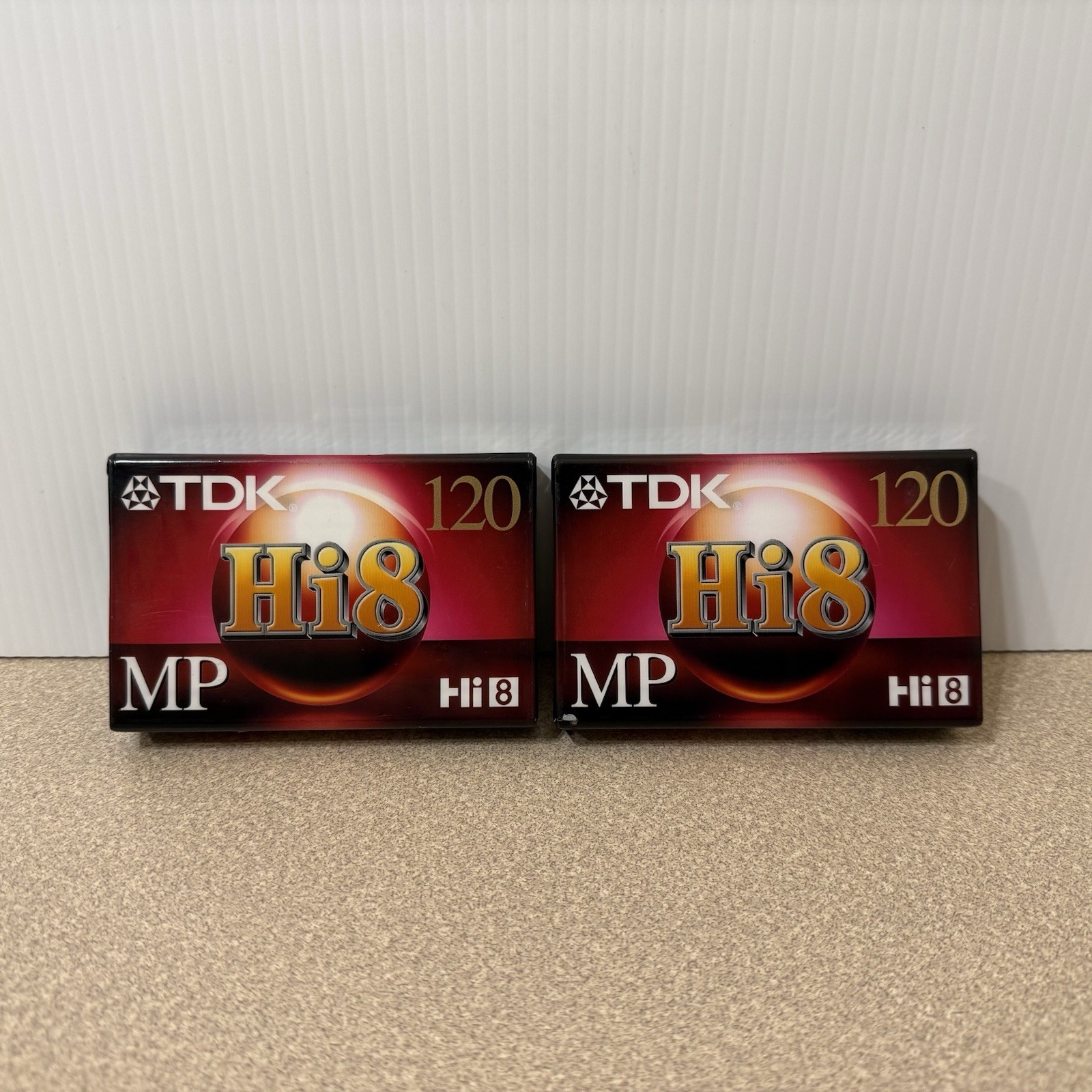 TDK Hi8 MP120 Camcorder Video Tape, 120 Min (Lot of 2) – Free Shipping!