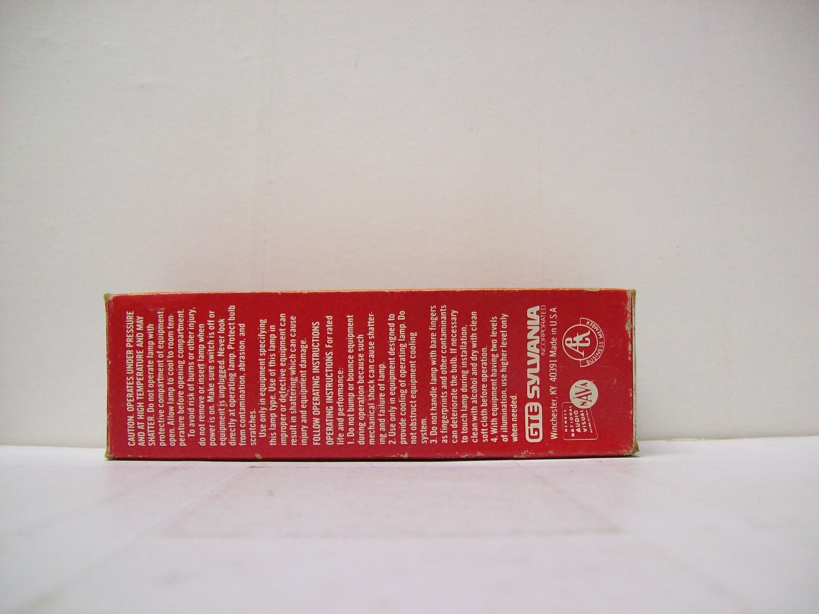 DAT (DAK) 400W 120V Projection Projector Lamp Bulb SYLVANIA *AVG 25-HOUR LAMP*