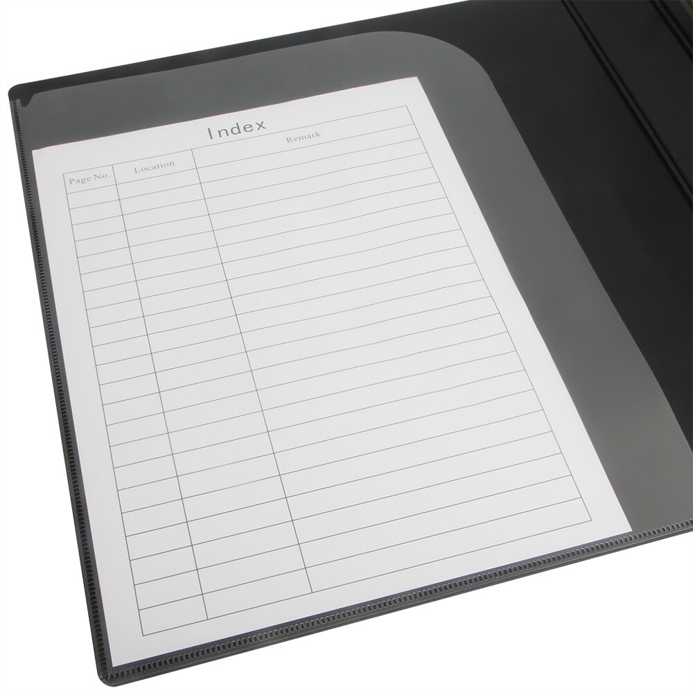 3 Ring Binder Photo Storage Album Protector 120 35mm 4×5 Film Collectors Pages