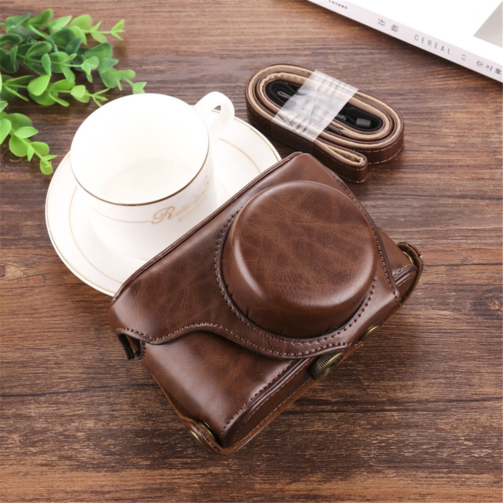 Camera PU Carrying Case Storage Bag For Fujifilm X100V X100F X100T X100S X100′