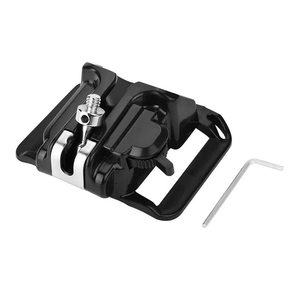 Camera Holster Hanger Quick Release Waist Belt Clip Backpack Strap Mount Holder