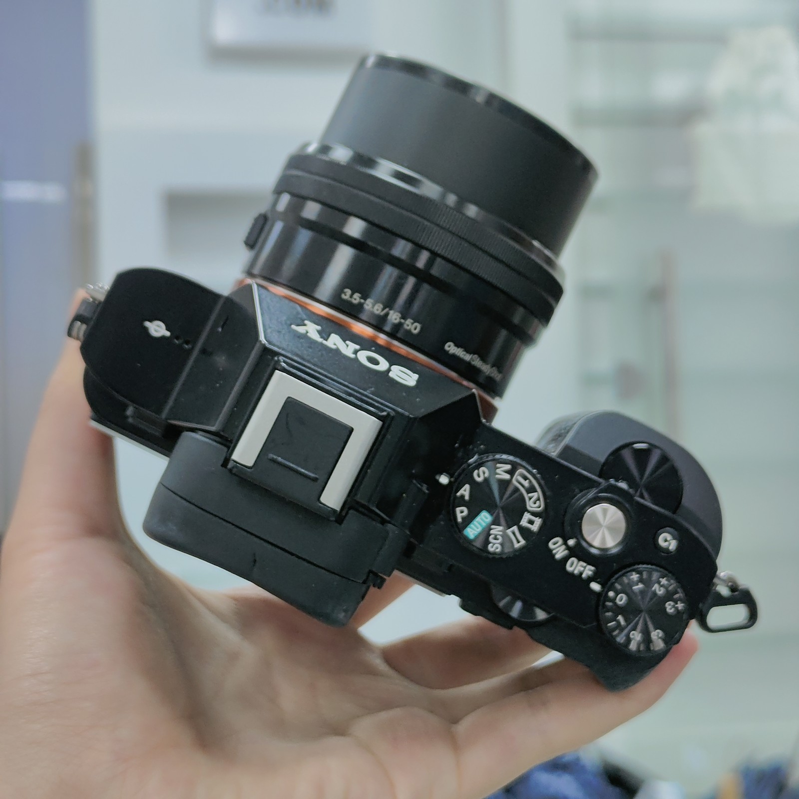Sony Alpha A7 24.3MP Full Frame Mirrorless Digital Camera with 16-50mm Lens