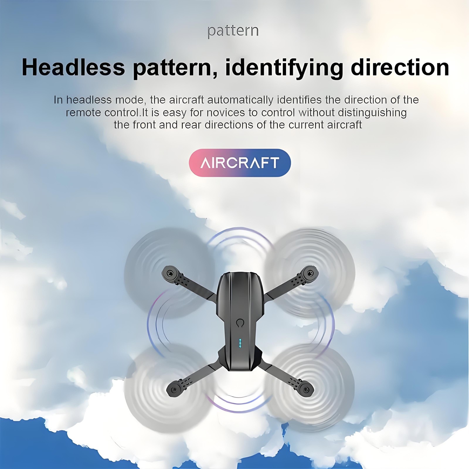 Drone 2026 4K HD Dual Camera WiFi FPV RC Portable Quadcopter Remote 3 Battery