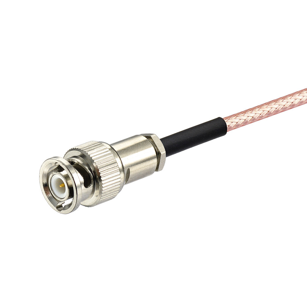 BNC Male Right Angle to Mini BNC Male RG179 Cable 3 feet for HD SDI Vedio Camera