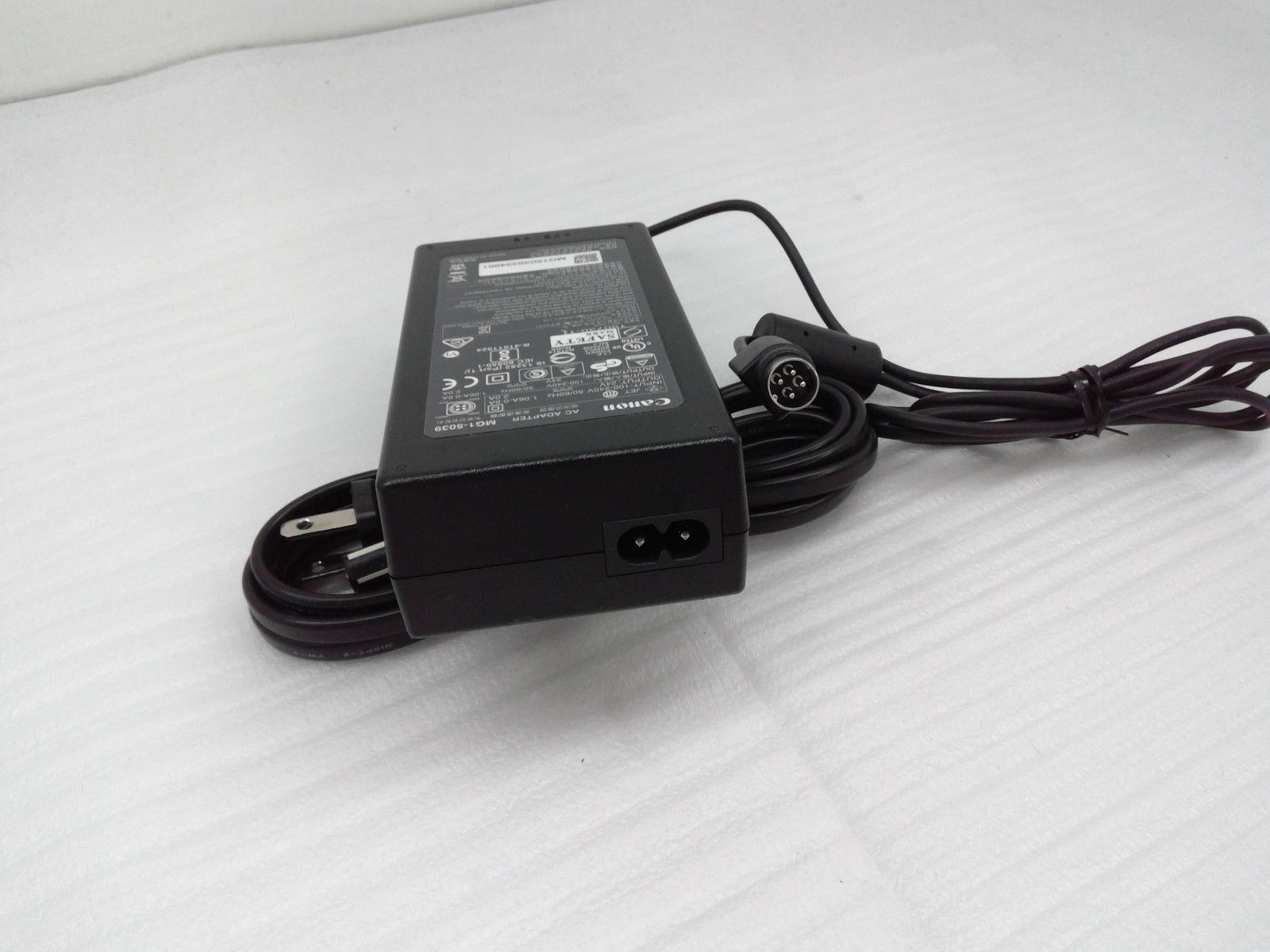 OEM Canon MG1-5039 AC Adapter Power Supply 24V 2A 4-Pin Printer Scanner Plug USA