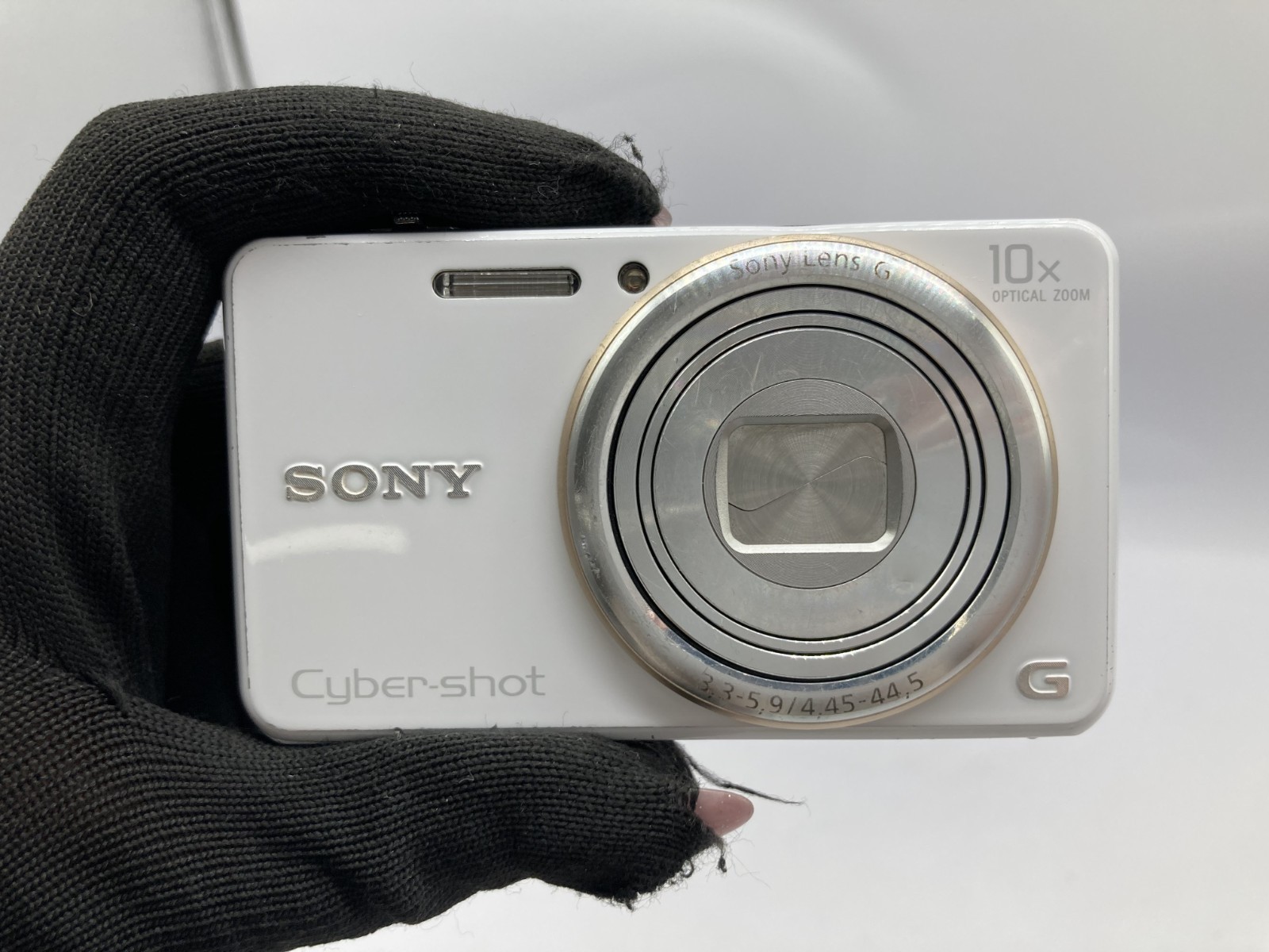 English OK Excellent SONY Cyber-shot DSC-WX100 gray Digital Camera 2877